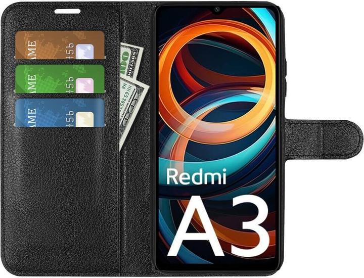 Actual product image Cover-Discount Xiaomi Redmi A3 - Leather Case Cover (Xiaomi Redmi A3)