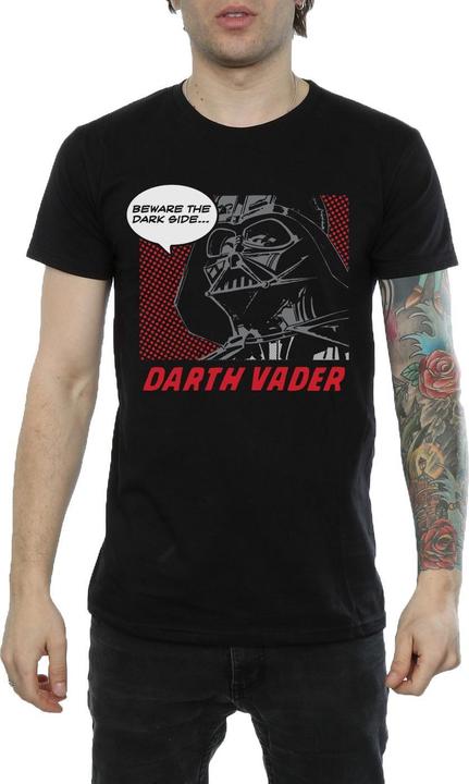 Image du produit Star Wars - T-shirt DARTH VADER DARK SIDE POP ART - Homme (L)
