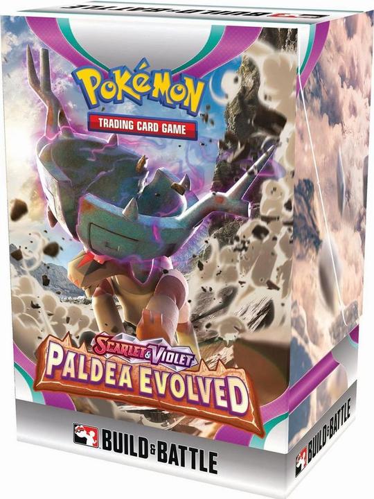Actual product image Pokémon SV02 - Build & Battle Stadium (English, Build & Battle Box)