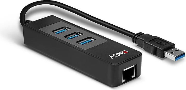 Actual product image Lindy USB 3.1 Hub (USB-C, 4 Ports)
