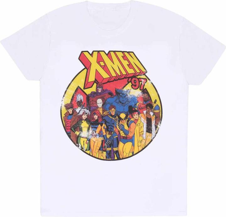 Actual product image X-Man Unisex Adult '97 Team Distressed T-Shirt (XL)