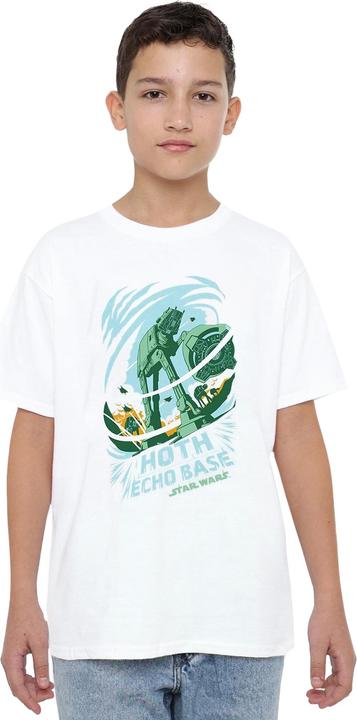 Actual product image Star Wars Childrens/Kids Echo Base Attack T-Shirt (140)