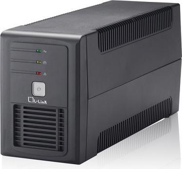 L-Link LL-5707 Uninterruptible Power Supply (UPS) Line-Interactive 0.7 kVA 360 W 2 AC Outputs (0.70 VA, 360 W, Line-interactive UPS)