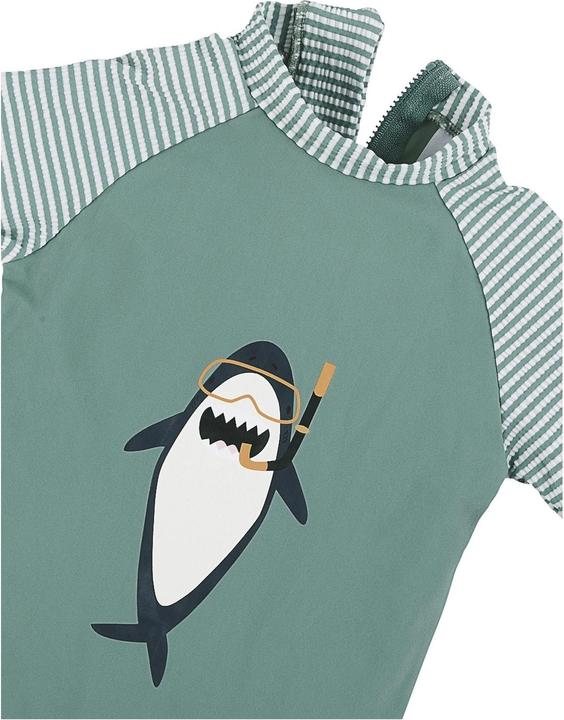 Actual product image Sterntaler Swimming costume Shark Dark Green Size 110/116 (110)