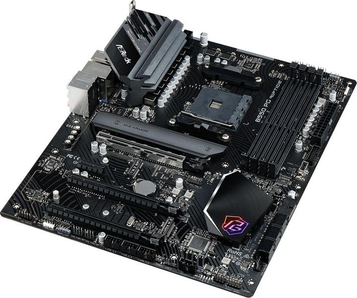 Actual product image AsRock B550 PG Riptide (AM4, AMD B550, ATX)