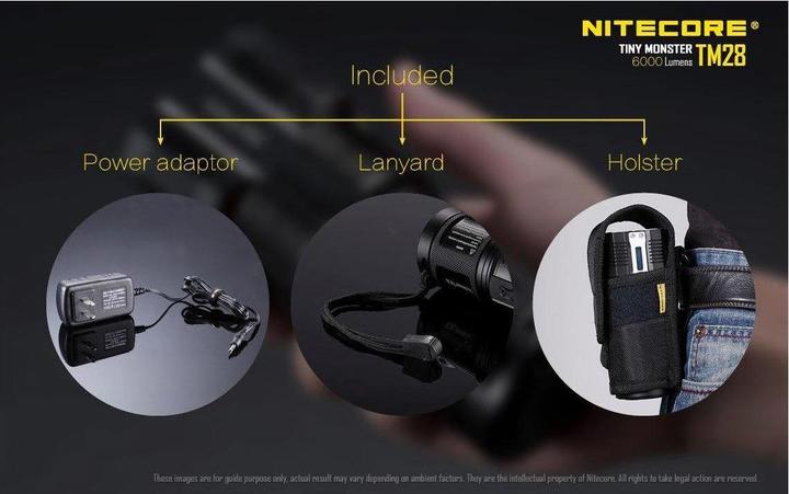 Actual product image Nitecore TM28 - 6000 lumen (14.20 cm, 6000 lm)