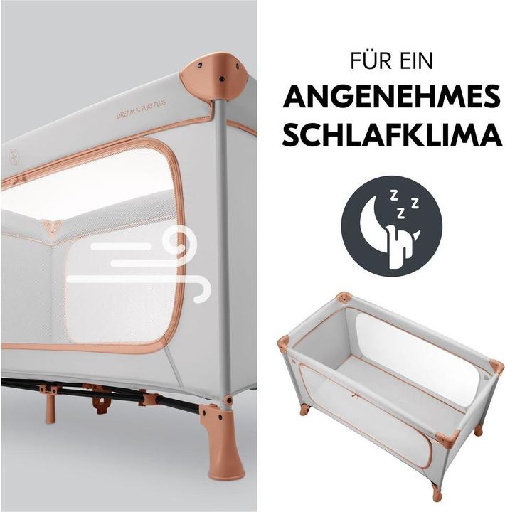 Produktbild Hauck Reisebetten Reisebett Set Dream N Play Plus inkl. Alvi