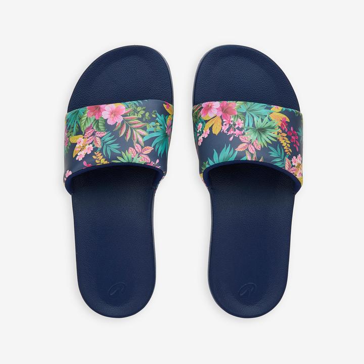 Produktbild Olaian Strandsandalen Damen 550 Bora marineblau (37)