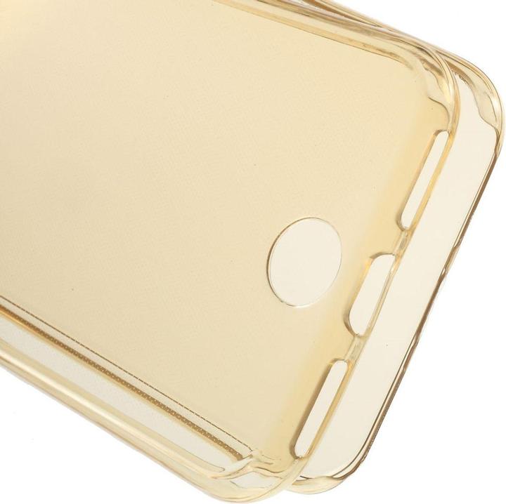Produktbild König Design Apple iPhone SE 2020 Full Body 360 Silikon Schutzhülle Handyhülle Hülle Gold (Apple iPhone SE (2nd Gen))