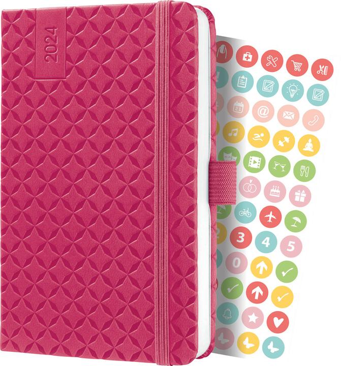 Image du produit Jolie Agenda de poche (A6, Allemand, Français, Italien, Anglais)