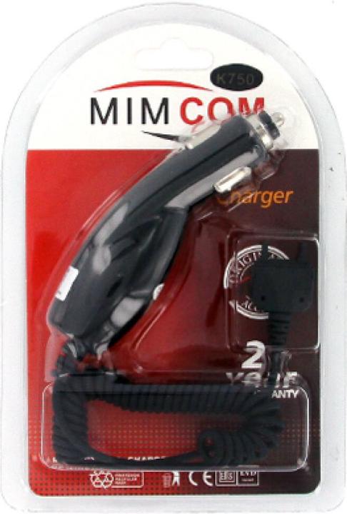 Mimcom Caricabatterie da auto per Sony Ericsson K750