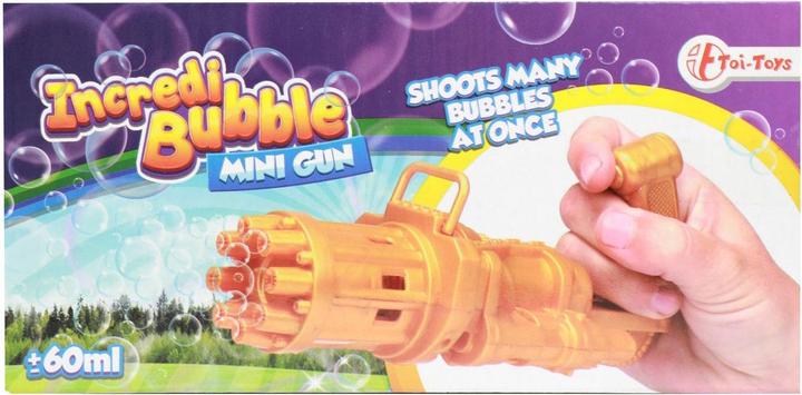 Actual product image Toi-Toys Incredible Bubbles Gun Gold