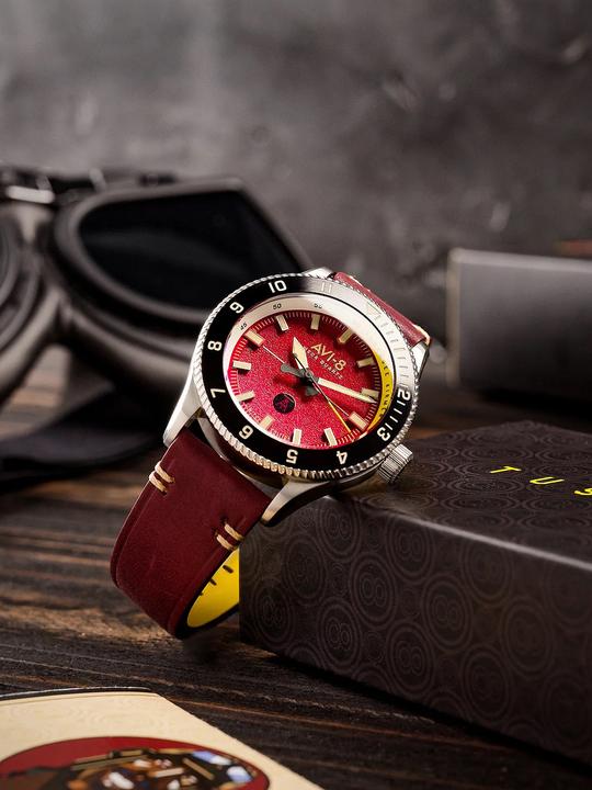 Image du produit AVI-8 AV-4103-04 Tuskegee Airmen Limited Edition Montre Homme 40mm 5ATM (Montre analogique, 40 mm)