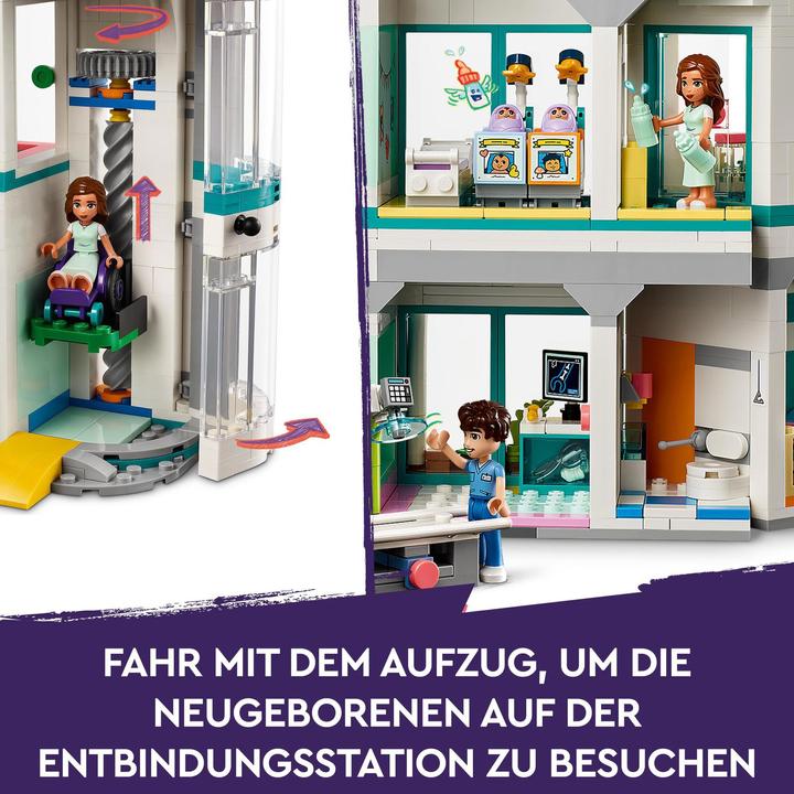 Produktbild LEGO Heartlake City Krankenhaus (42621, LEGO Friends)