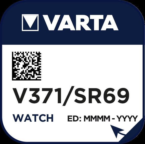 Immagine prodotto Varta V371 (1 pz., SR69, 30.44 mAh)