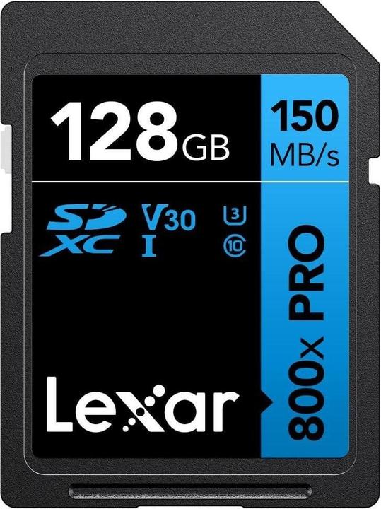 Produktbild Lexar MEMORY SDXC 128GB UHS-I/LSD0800P128G-BNNNG (128 GB, SDXC, U3, UHS-I)