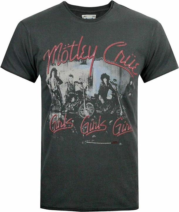 Actual product image Amplified official Motley Crue Girls Girls Girls TShirt (XL)