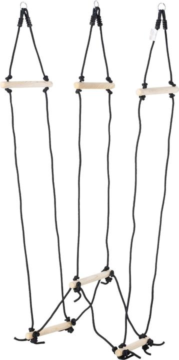 Actual product image Outsunny Children's climbing ladder with wooden rungs