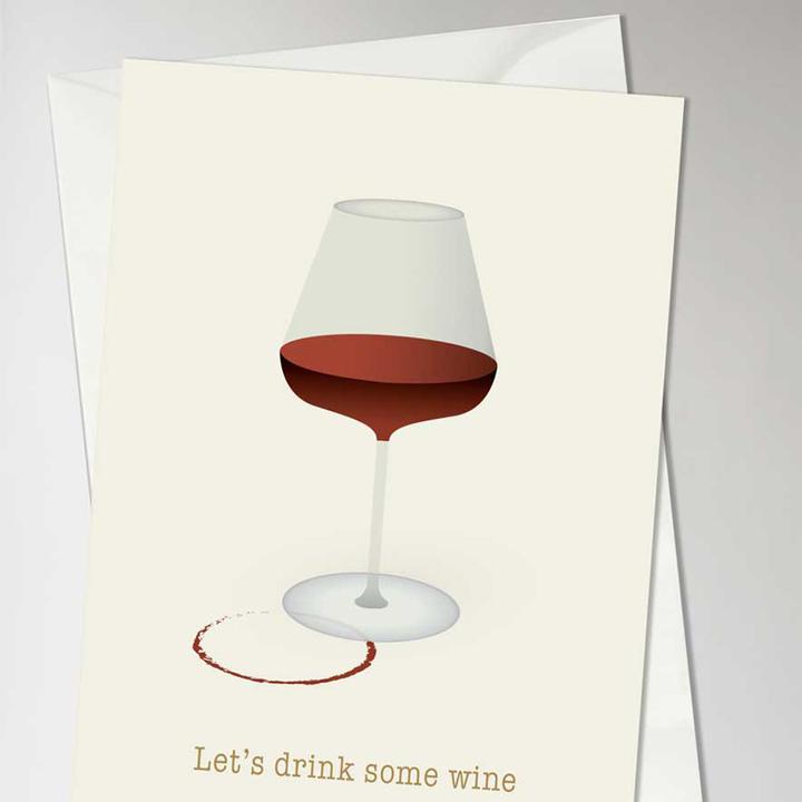 Actual product image Vissevasse Let's drink some wine (1 pcs.)