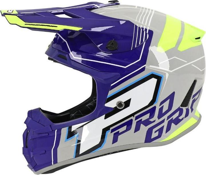 Produktbild ProGrip Motorrad-Cross-Helm (S)