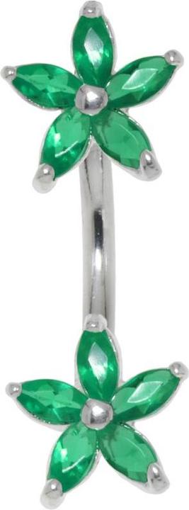 Immagine prodotto Bijouteria Piercing ventre (Acciaio inossidabile, Argento 925, Zirconia)