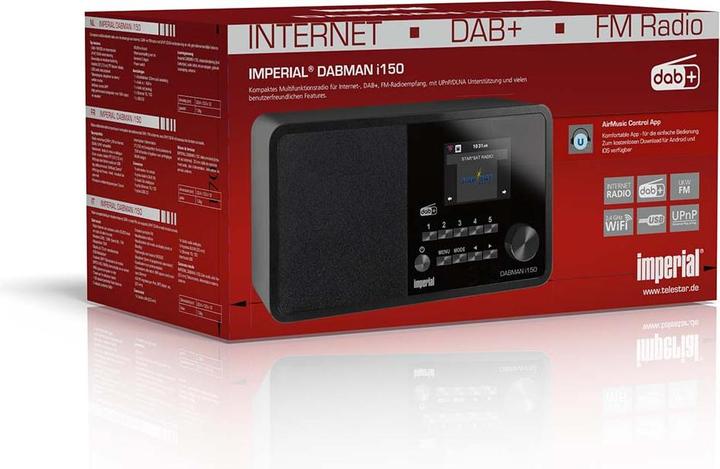 Produktbild Imperial Dabman i150 (FM, UKW, Internetradio, DAB+, WLAN)