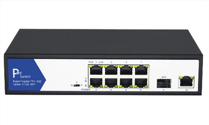 Immagine prodotto Value PoE 10/100 Sw. 8x+ 1xGiga+1xSFP (10 Porti)