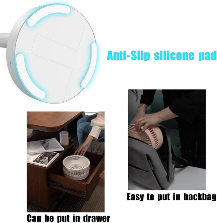 Actual product image AICase Höhenverstellbarer Tisch- und Standventilator (40 dB)