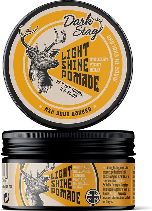Dark Stag - Pomata leggera e lucentezza (Pomata, 100 ml)
