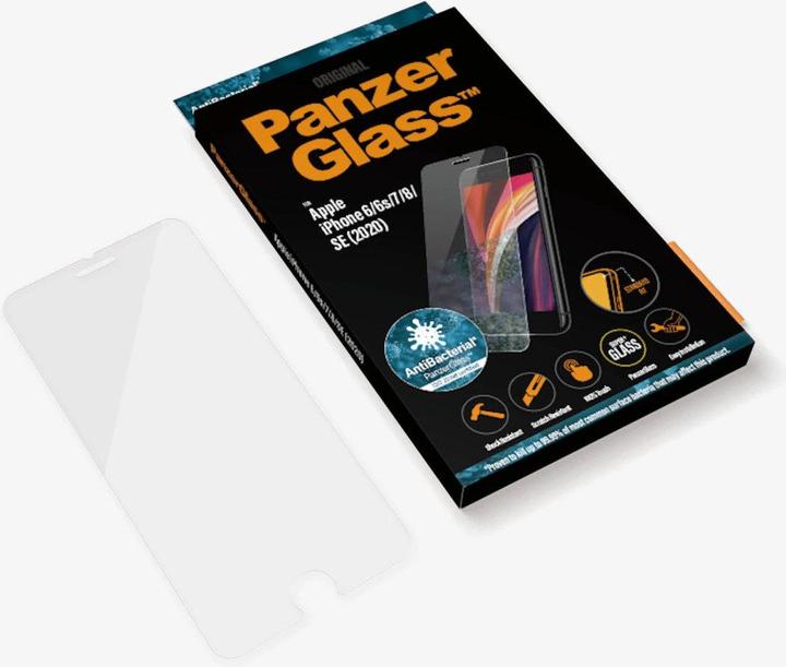 Actual product image PanzerGlass standard fit (1 Piece, Apple iPhone 6, Apple iPhone 6s, Apple iPhone 7, Apple iPhone 8, Apple iPhone SE (2nd Gen), Apple iPhone SE (3rd Gen))