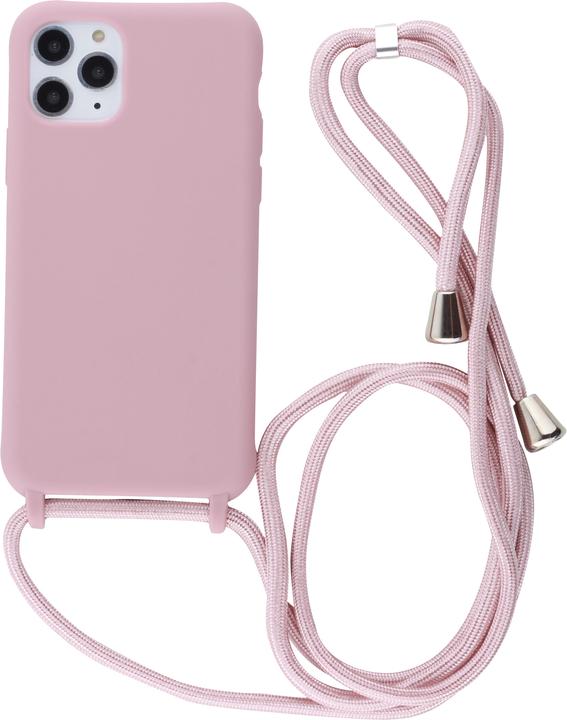 Actual product image PhoneLook Cover silicone mat with rope pale- (Apple iPhone 11 Pro)