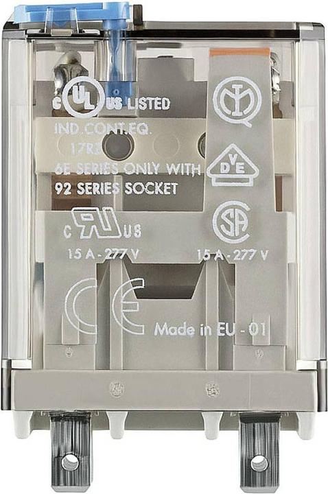Finder 62.32.9.220.0040 Steekrelais 220 V/DC 16 A 2x wisselcontact 10 stuk(s)