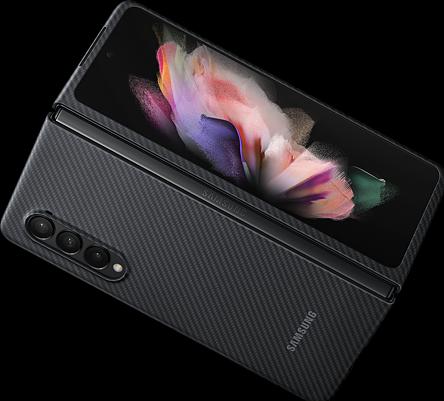 Actual product image Samsung Aramid cover (Samsung Galaxy Z Fold3)