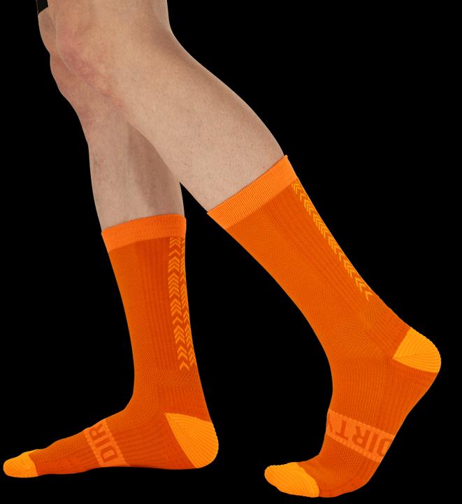 Produktbild Dirtysox Running Merino - Pro - Arrows - Orange (44 - 47)