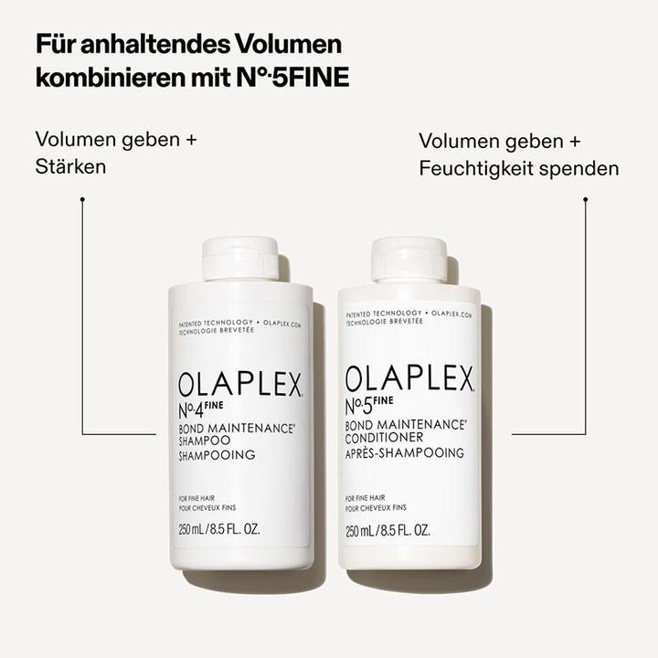 Nährwerte und Zutaten Olaplex No.4 Bond Maintenance Shampoo Ultra-Light Clinically Proven for Fine Hair (250 ml, Flüssiges Shampoo)