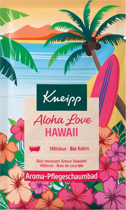 Immagine prodotto Kneipp Aroma-Pflegeschaumbad Aloha Love Hawaii (50 ml, Bagnoschiuma)