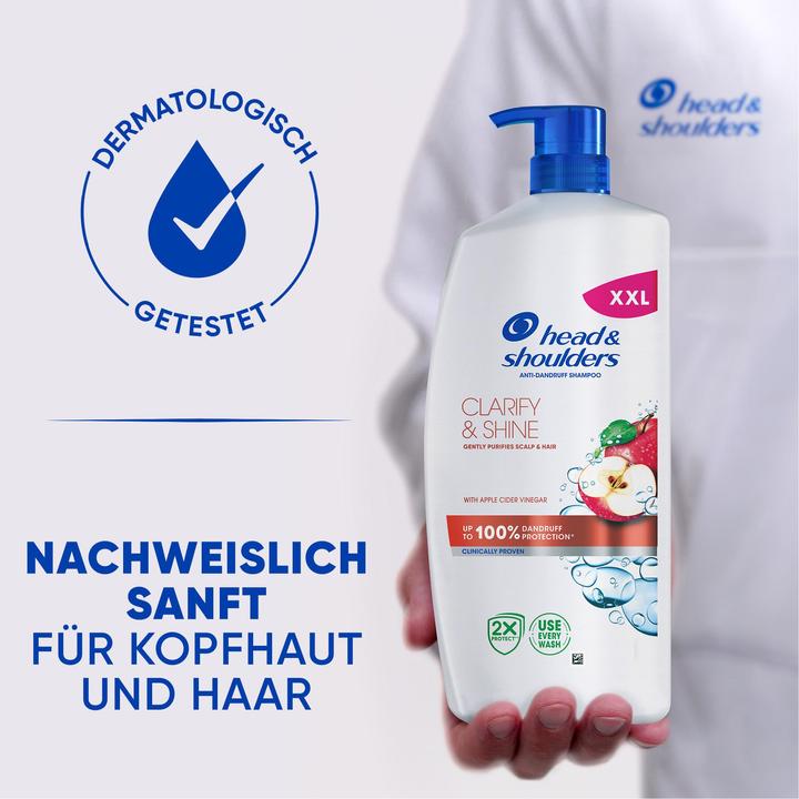 Image du produit Head & Shoulders Clarifier & Briller (800 ml, Shampoing liquide)
