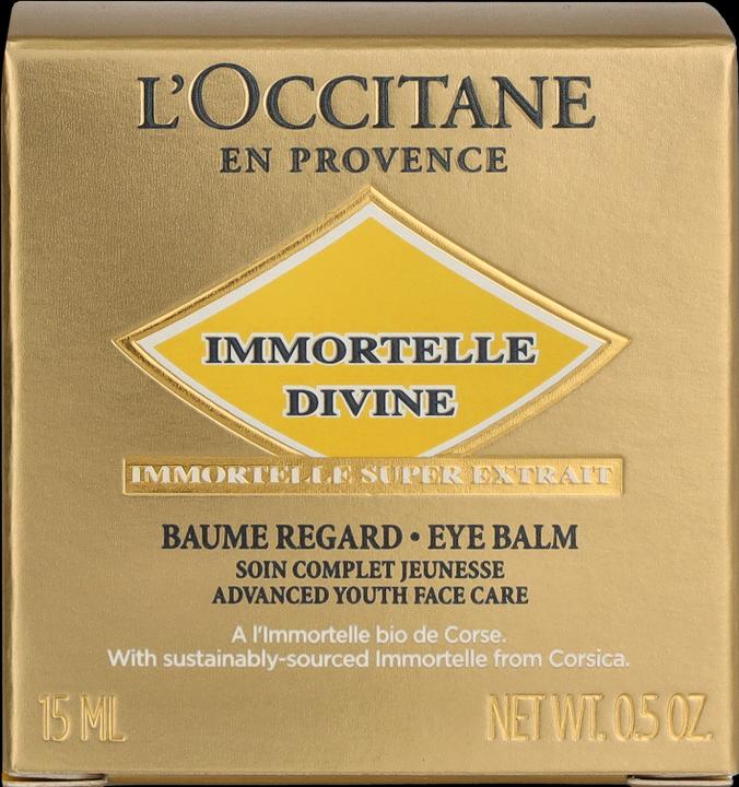 Actual product image L'Occitane Immortelle Divine Eye Balm (Fluid, 15 ml, Day)