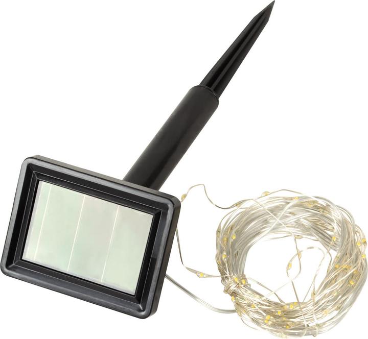Image du produit H & S Collection Fil lumineux solaire, 100 LED, IP44 (2 m)