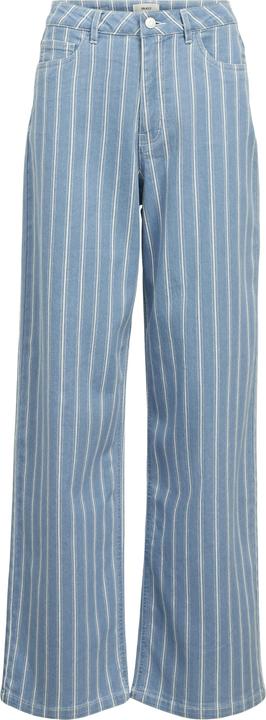 Object Streifen Jeans mit weitem Bein (S)