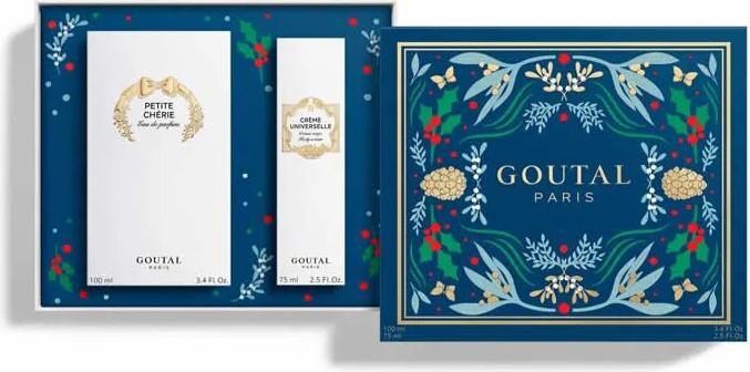 Actual product image Goutal Petite Chérie Gift Set Eau De Parfum Spray 100ml & 75ml Universal Cream (Eau de parfum)