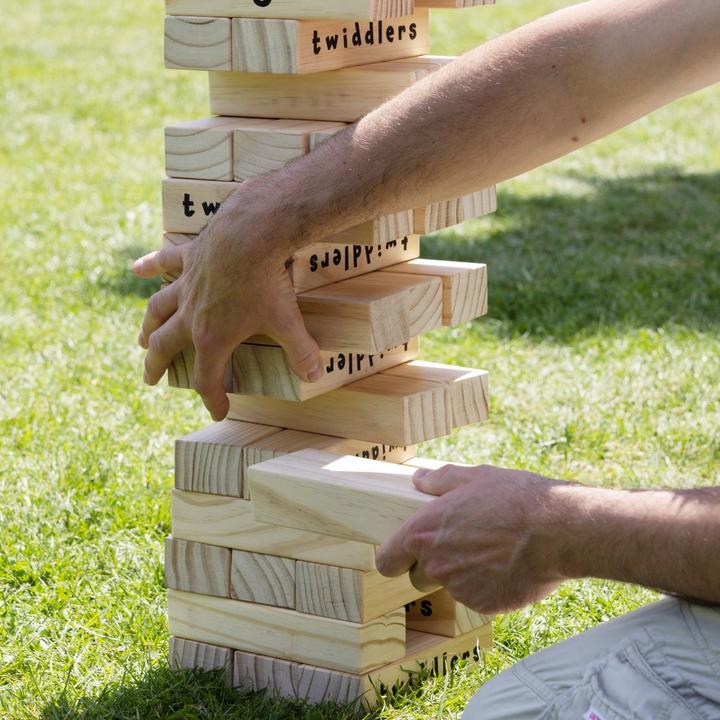 Actual product image The twiddlers Wobble tower extra large 87cm (German)
