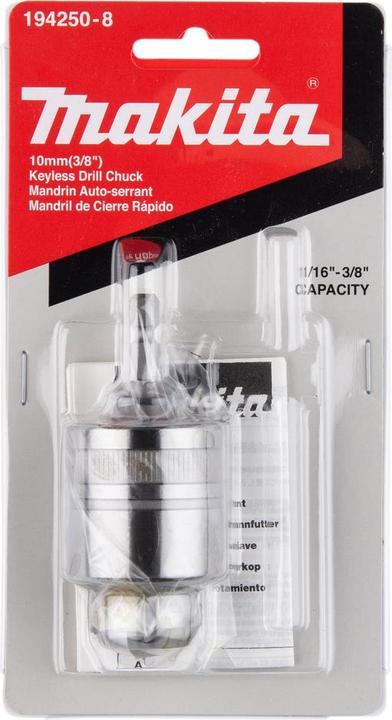 Produktbild Makita 194250-8 Gripper 10mm 1/4 "Adapter 6908D, 6916D, 6980D, BTD130 without lock