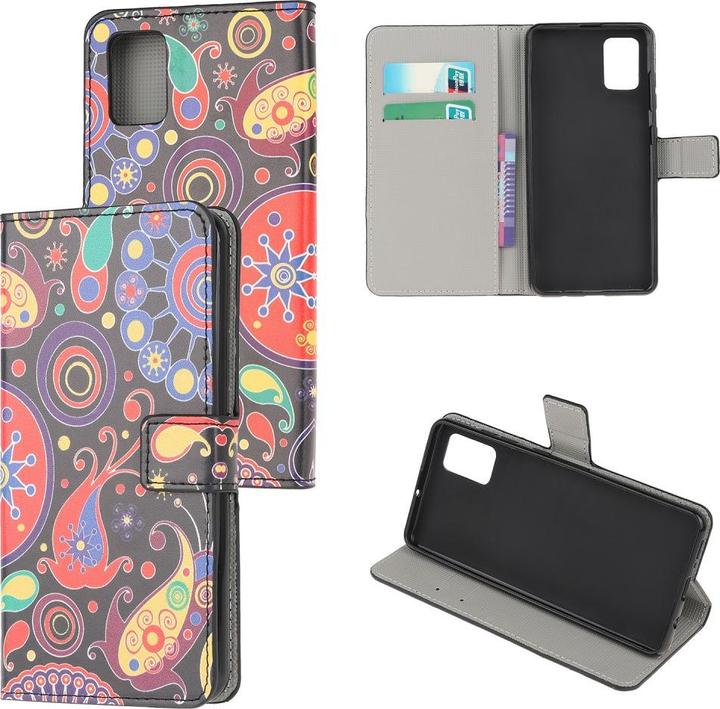 Produktbild Cover-Discount Galaxy A52 - Leder Hülle Paisley (Samsung Galaxy A52s 5G, Samsung Galaxy A52 5G, Samsung Galaxy A52)