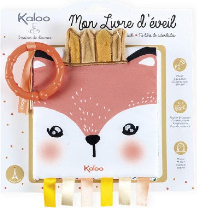 Actual product image Kaloo Livre d'éveil "Le renardeau colérique"