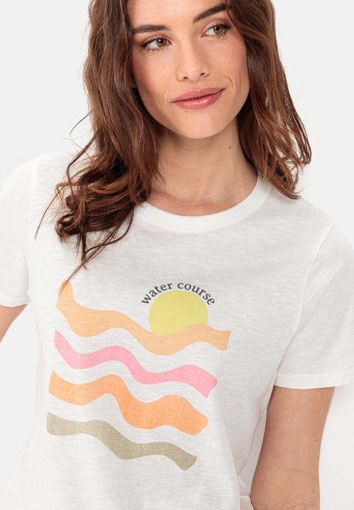 Actual product image Camel Active Half-sleeved T-shirt made from sustainable organic cotton (L)