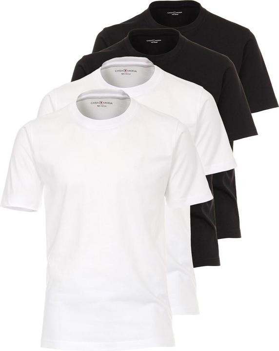 Produktbild Casamoda 4er Pack Basic T-Shirt (S)