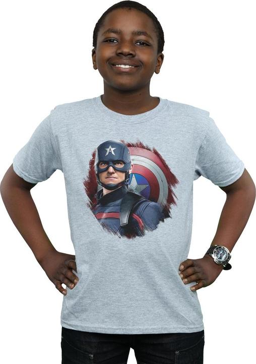 Image du produit - T-shirt THE FALCON AND THE WINTER SOLDIER CAPTAIN AMERICA STARE - Garçon (152, 158)