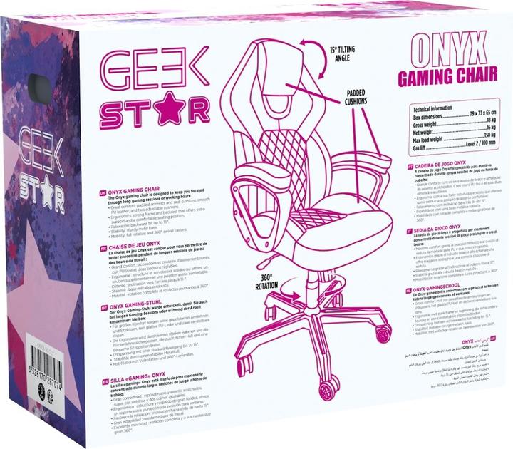 Actual product image Konix Geek Girl Gaming Chair
