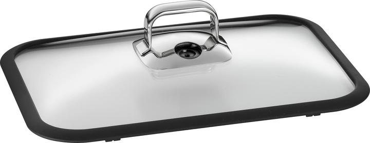 Actual product image WMF Glass lid with sealing rim (without thermometer) (Glass, Metal, Plastic)
